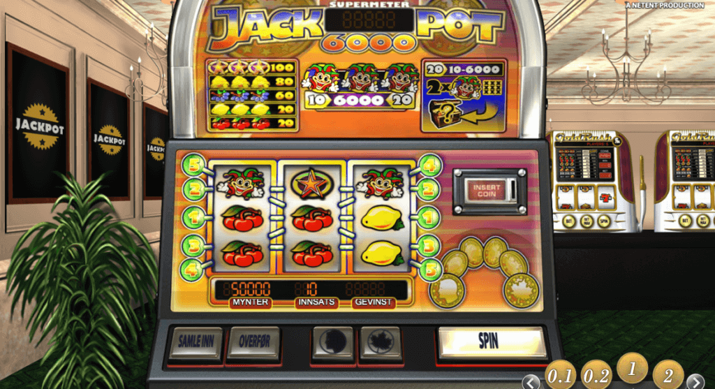 Jackpot 6 000 - En spilleautomat med høy RTP