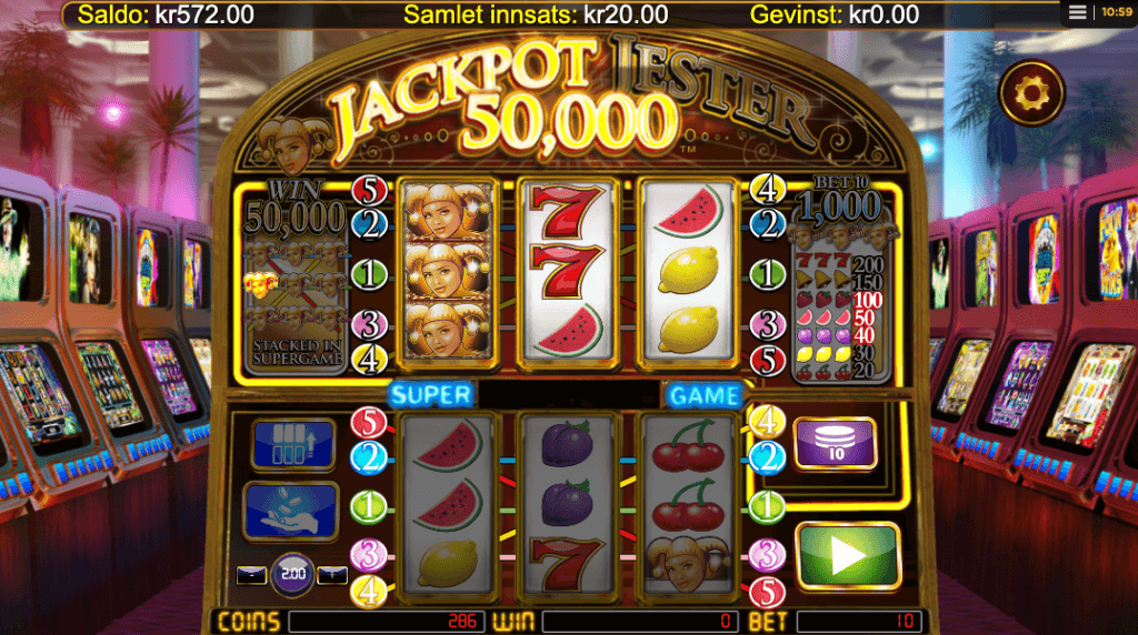 Jackpot Jester 50 000 av NextGen