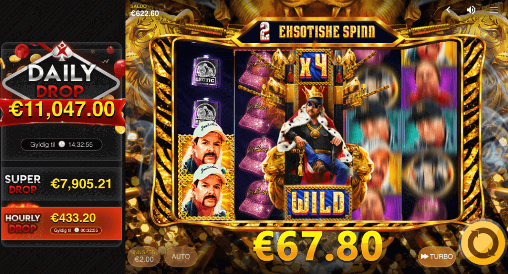 Joe Exotic free spins