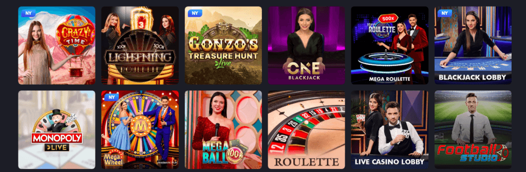 Joo Casino - Live Casino