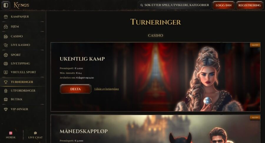 Kyngs Turneringer