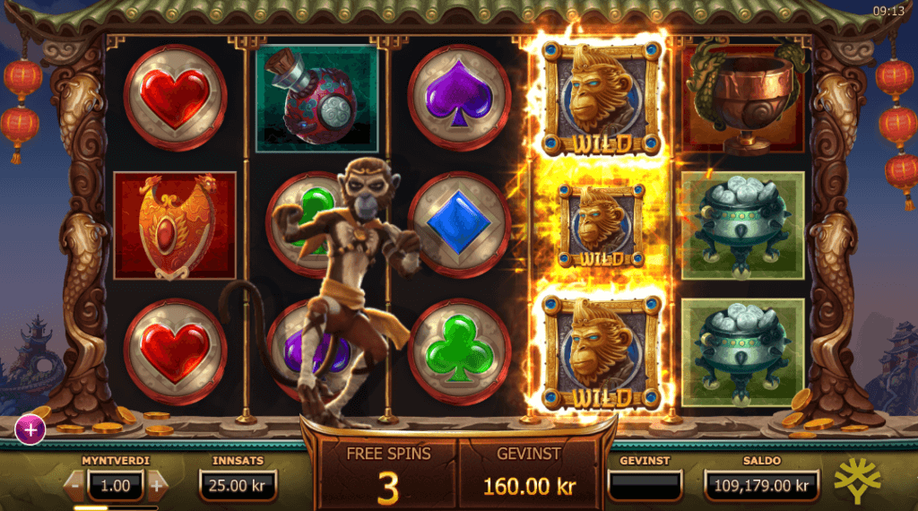 Legend of the Golden Monkey free spins