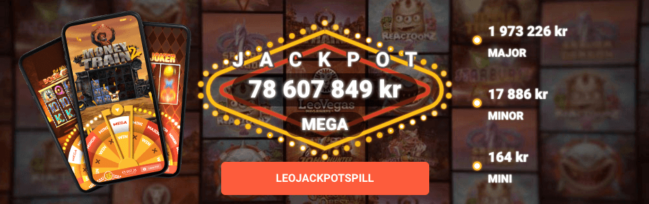 LeoVegas unike jackpot - LeoJackpot