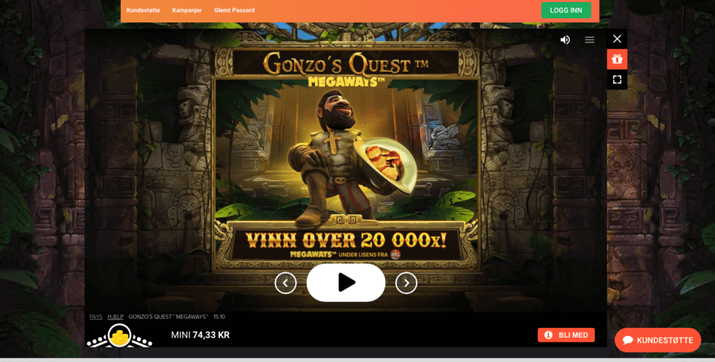 LeoVegas med omsetningsfrie free spins
