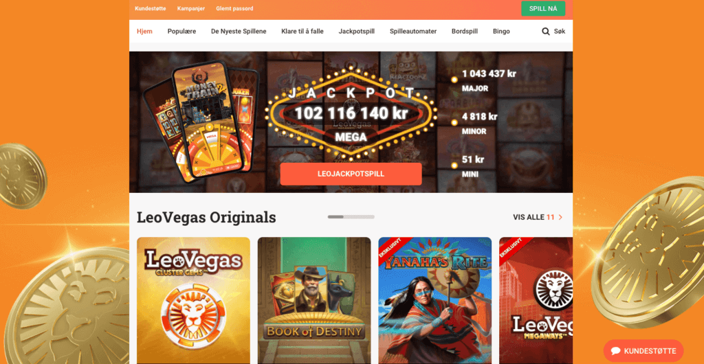 LeoVegas online casino