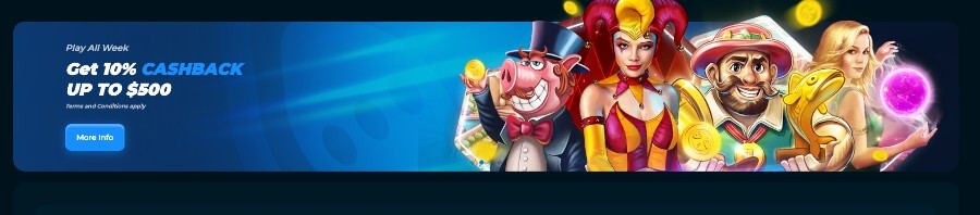 Luckiest har cashback som en del av lojalitetsprogrammet sitt