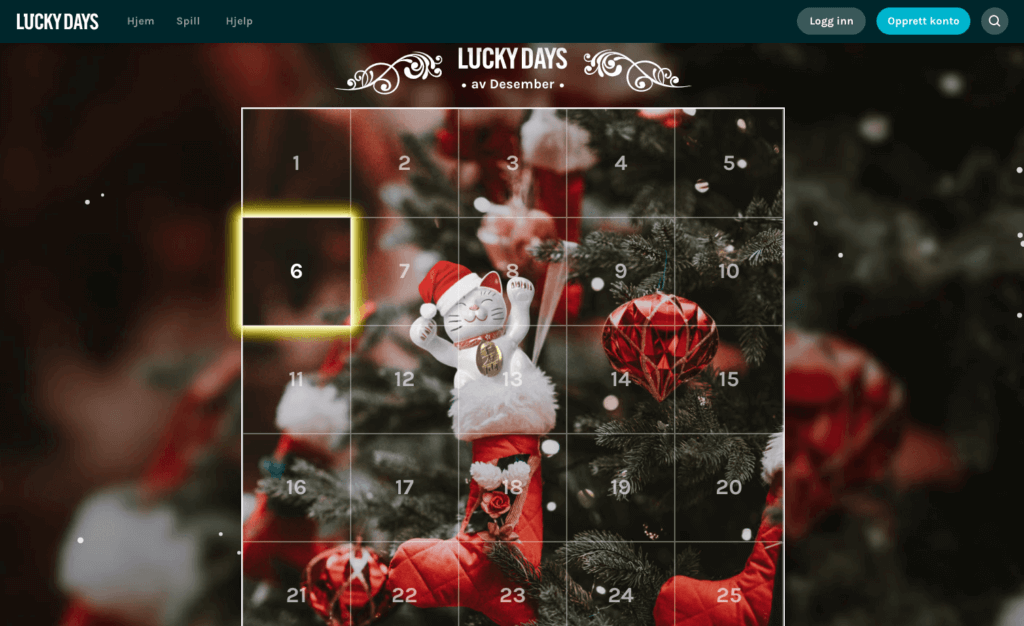 LuckyDays julekalender
