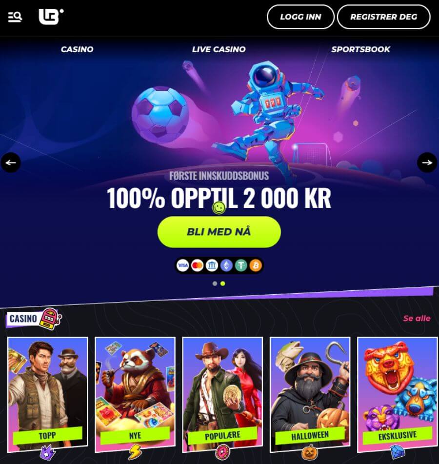 Mobilcasinoet til Lunubet