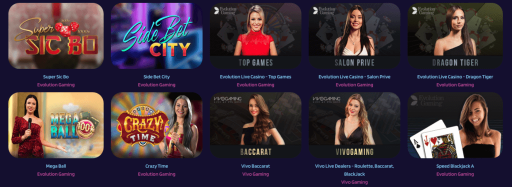 LyraCasino - Live Casino