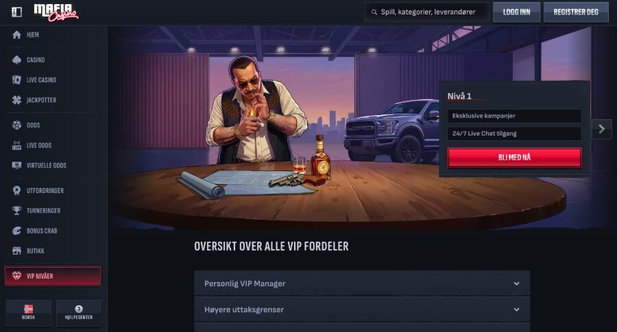 Mafia Casino VIP