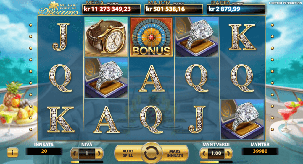 Mega Fortune Dreams Slot 