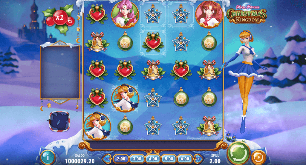 Spilleautomaten Moon Princess Christmas Kingdom av Play'n Go