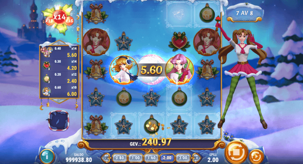 Moon Princess Christmas Kingdom free spins