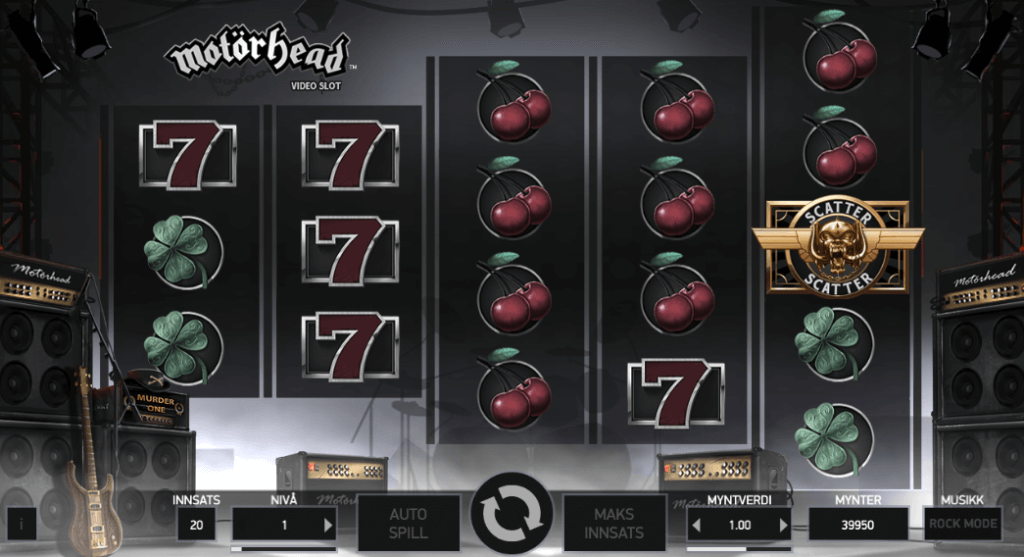 Spilleautomaten Motörhead av NetEnt