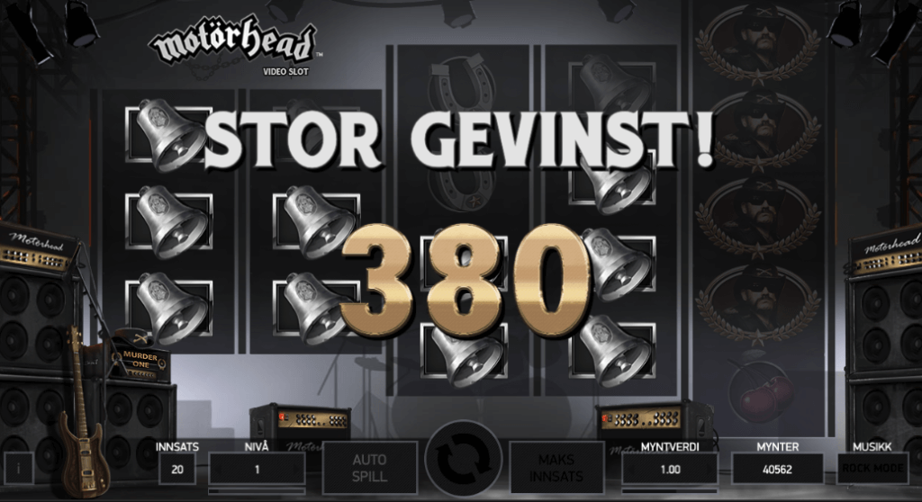 Motörhead storgevinst
