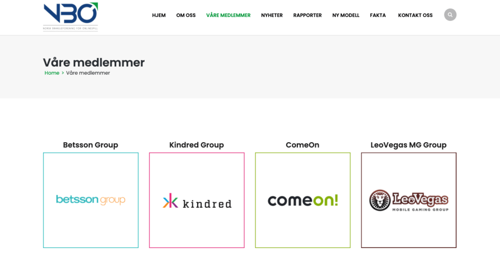NBO - Norsk bransjeforening for onlinespill