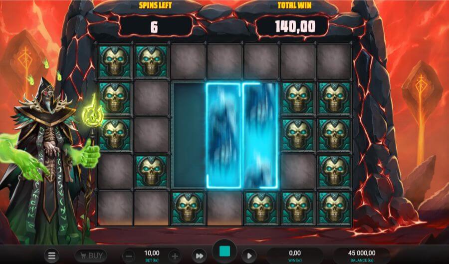  Free spins på spilleautomaten Necromancer's Gate