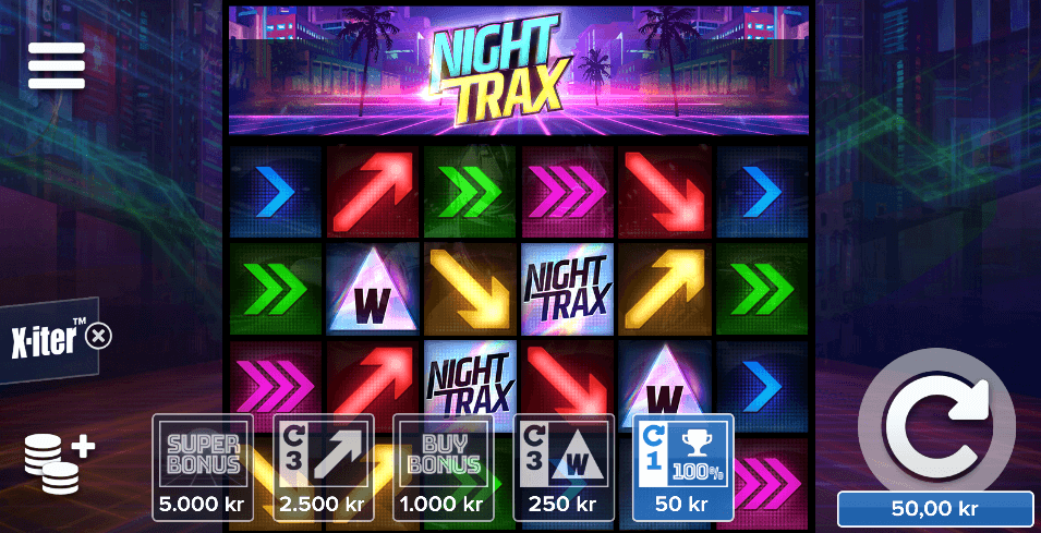 Night Trax Bonus Buy-funksjon