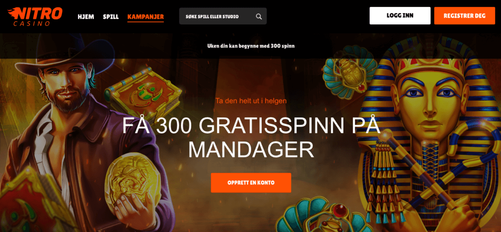 NitroCasino tilbud