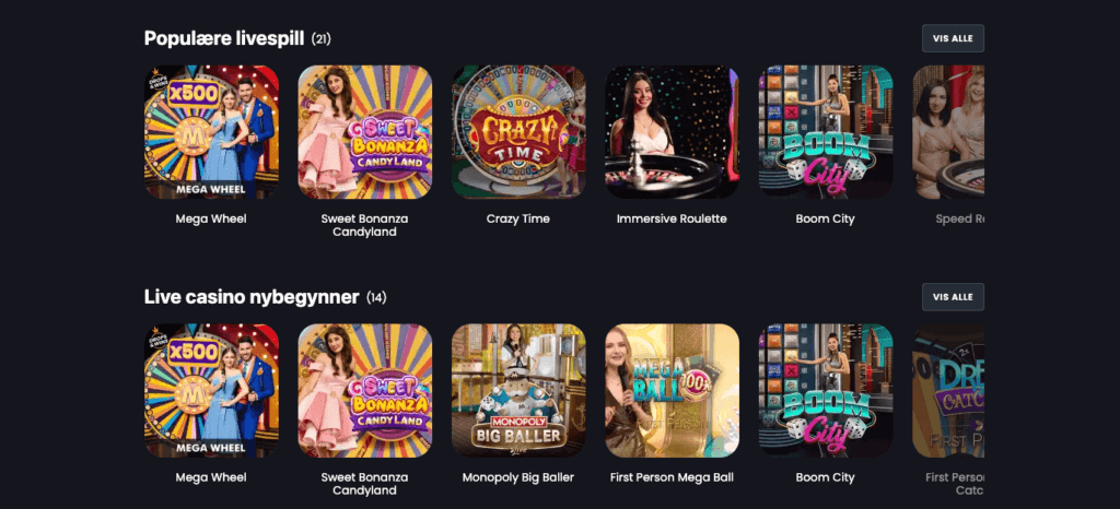 Live casino hos nettcasinoet PiratePlay