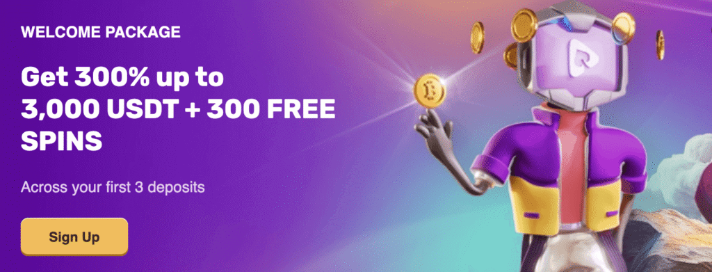 Playbet.io Velkomstbonus