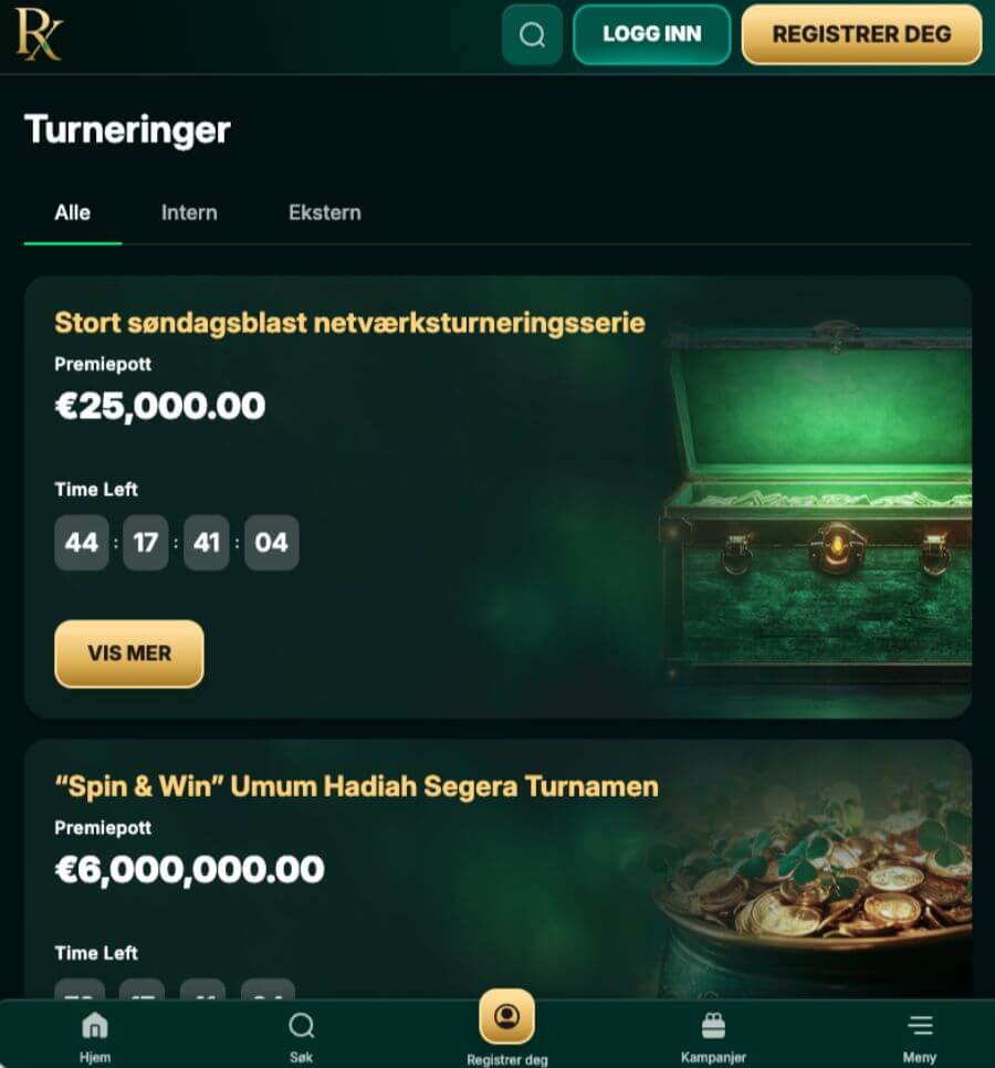 RX.Casino har et mobilcasino