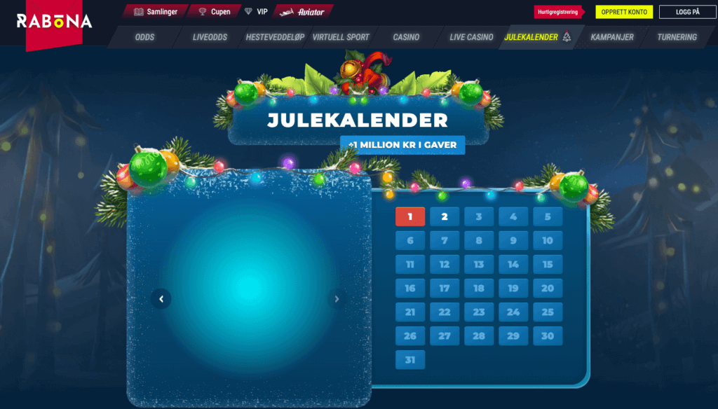 Rabona julekalender 2021