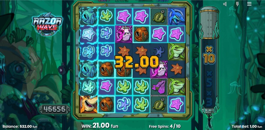 Razor Ways fra Push Gaming hovedspill