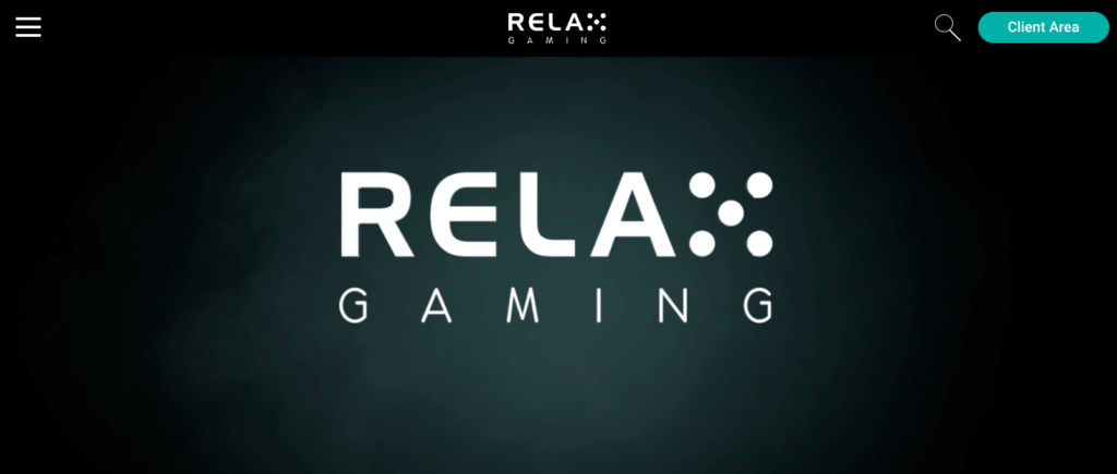 Forsiden til Relax Gaming