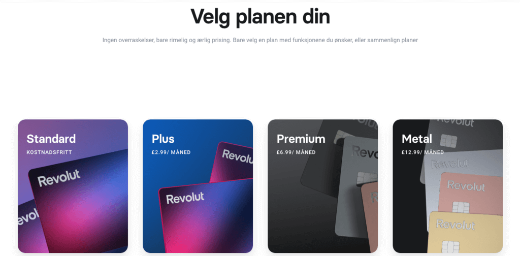 Revolut planer