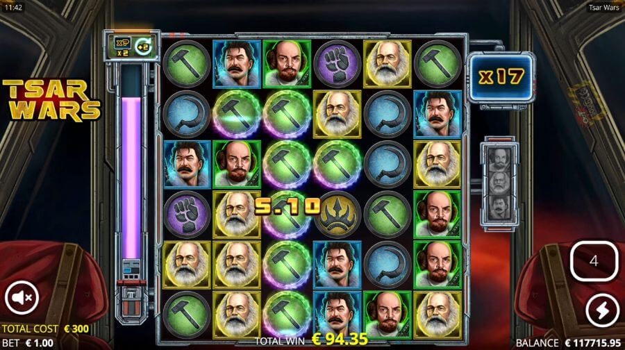 Revolution Spins Win - Tsar Wars
