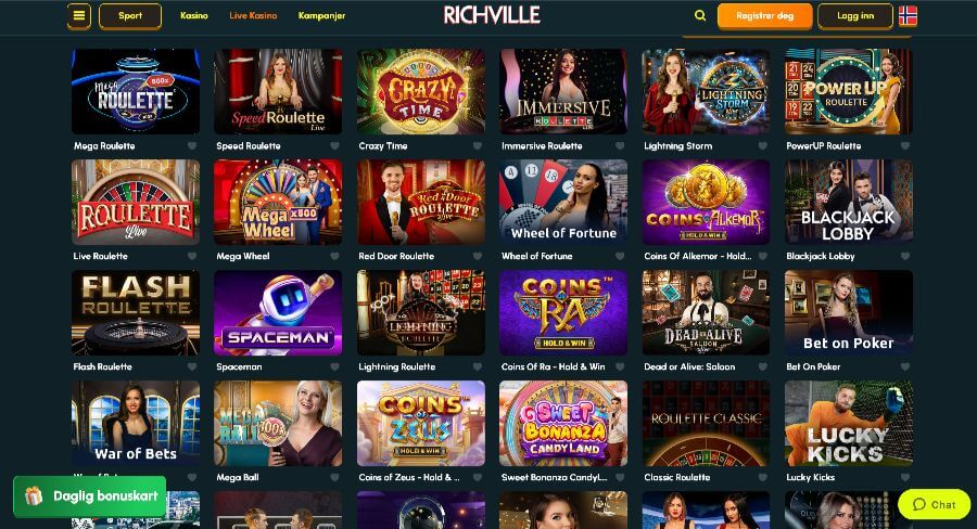 Richville Live Casino