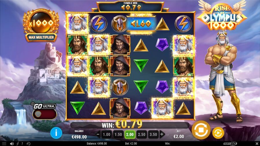 Rise of Olympus 1000 Spillbrett 4