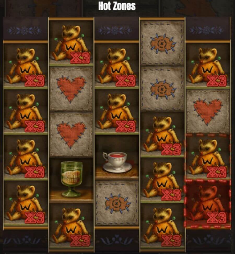 Hot Zones-funksjonen på Sew