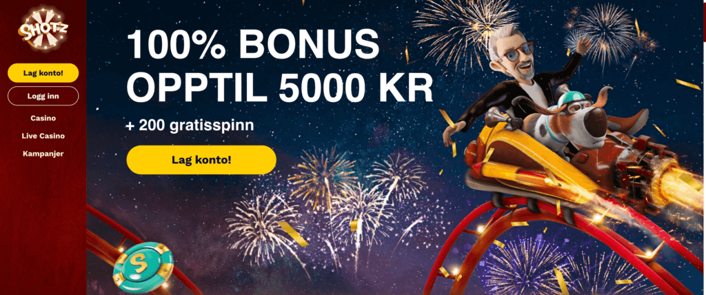 velkomstbonus