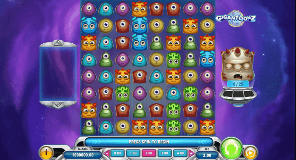 Gigantoonz er en volatil og spennende spilleautomat av Play'n GO