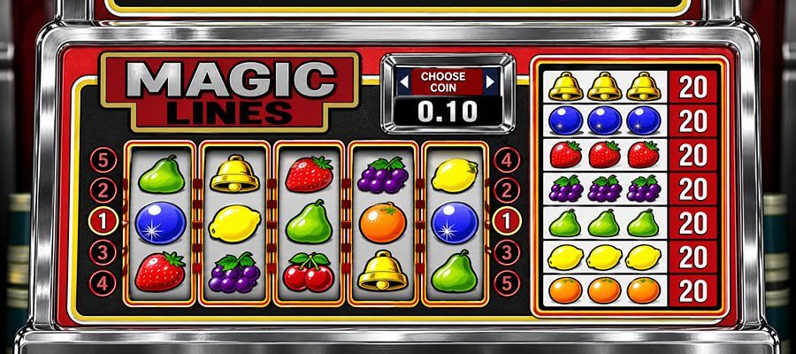 Spilleautomaten Magic Lines er en gammel nostalgisk enarmet banditt fra Betsoft