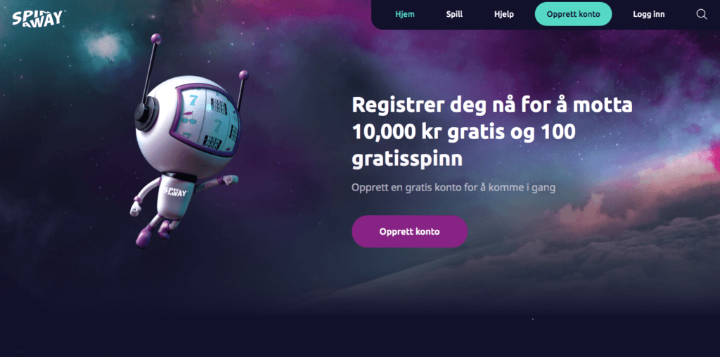 Spin Away velkomstbonus