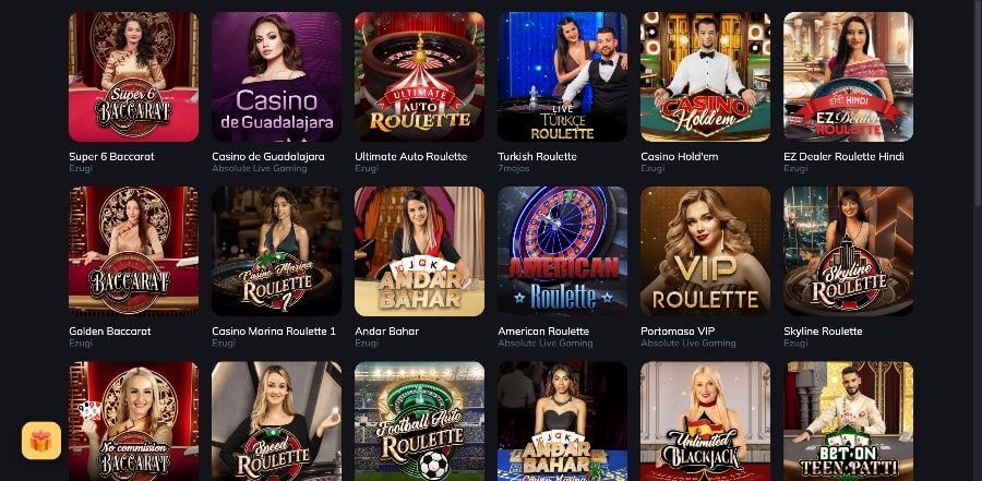 SpinEmpire Live Casino