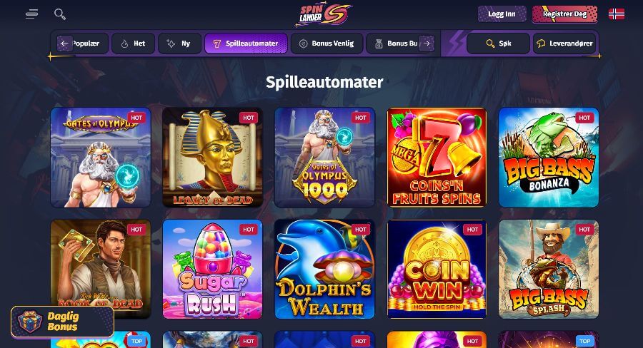 Spinlander Spilleatomater