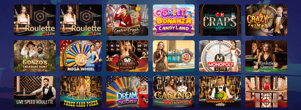 Live casino hos nettcasinoet Stelario