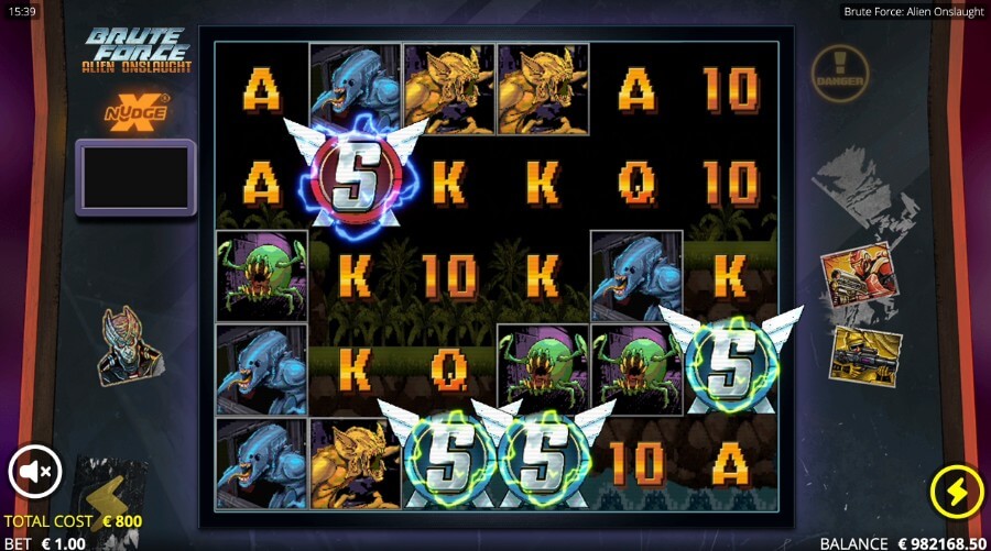 Super BLU Genesis - Brute Force Alien Onslaught