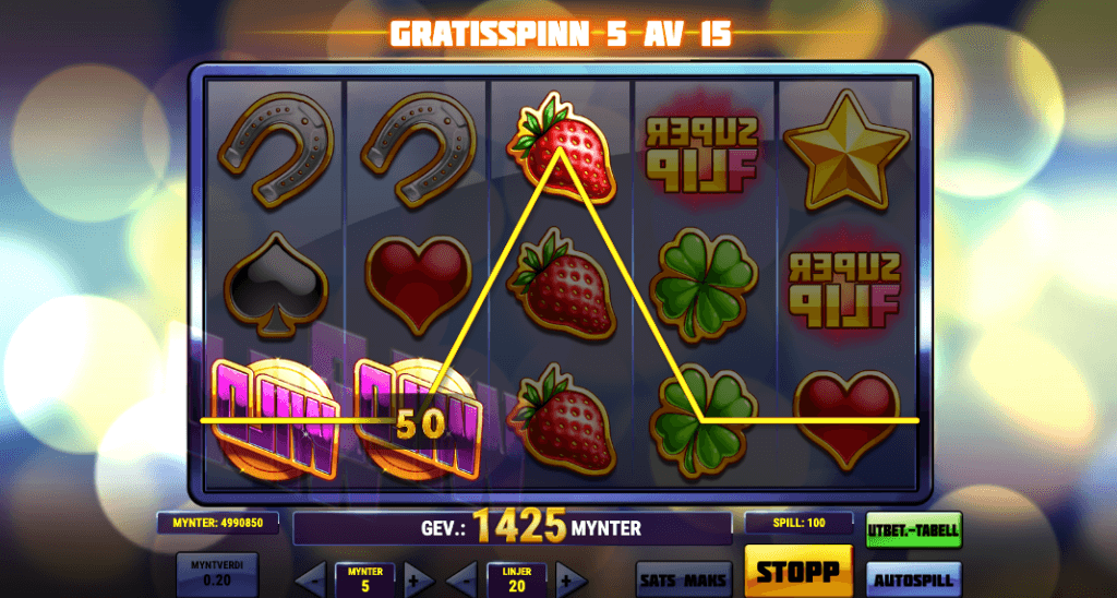 Super Flip free spins