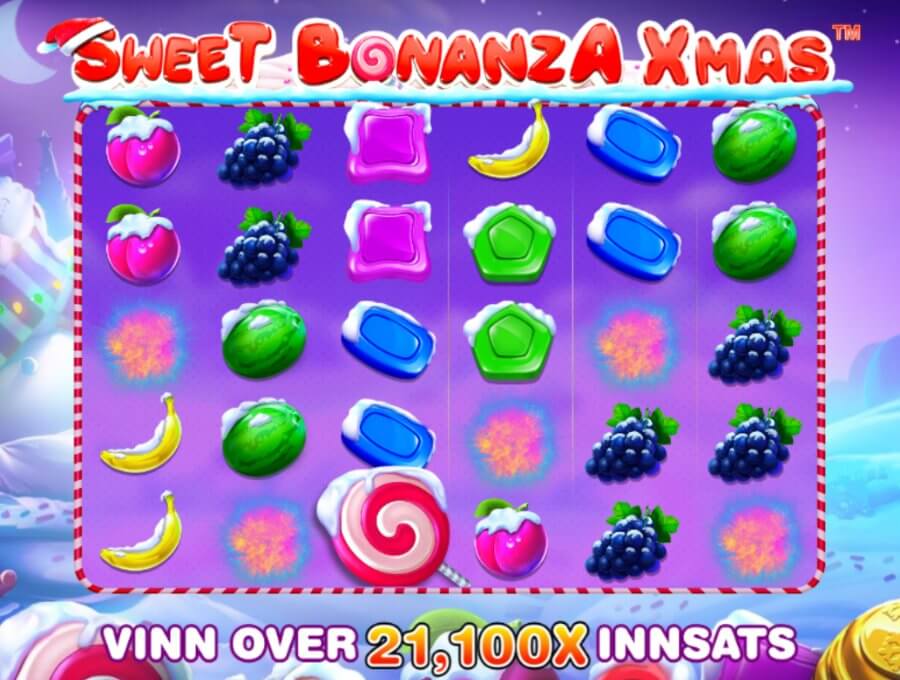 sweet bonanza xmas maksgevinst