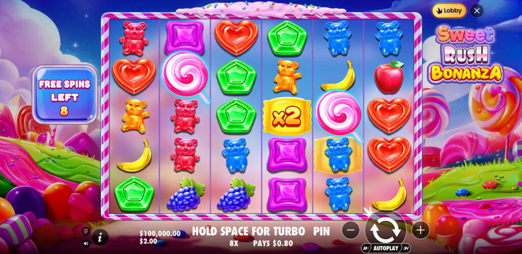 Sweet Rush Bonanza 2