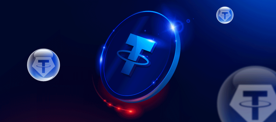 Kryptovalutaen Tether (USDT) er kjent som en stablecoin som er knyttet til USD