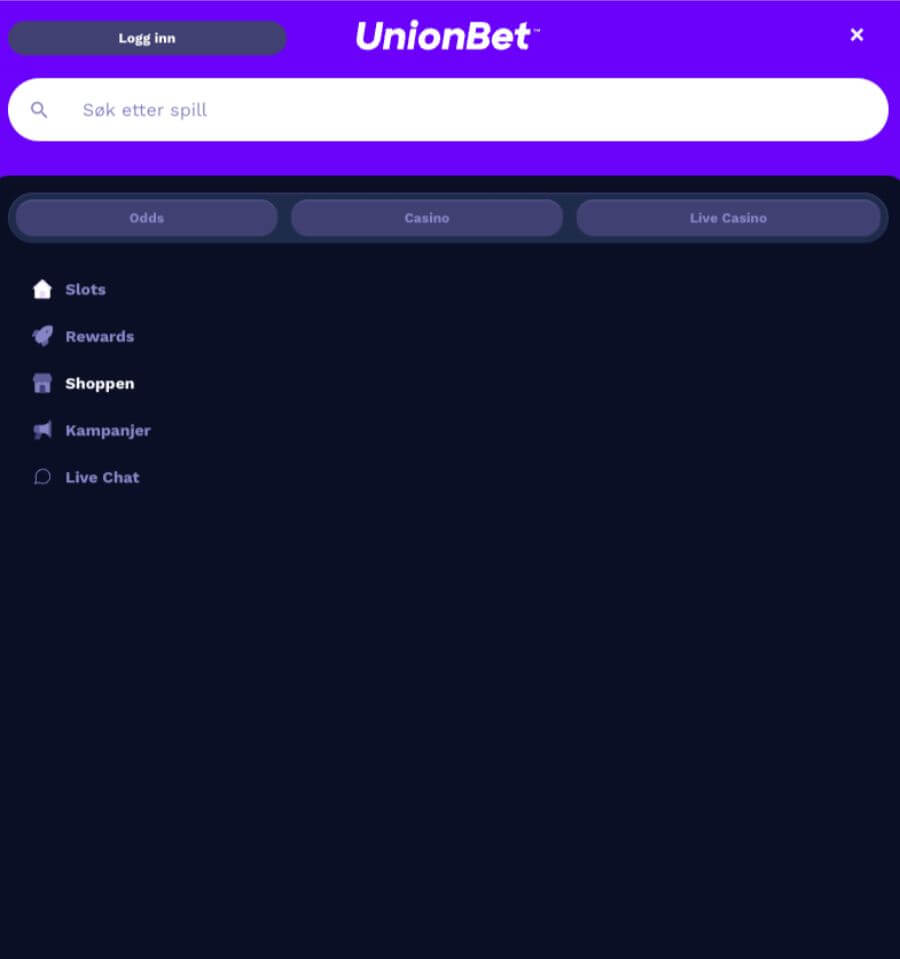 UnionBet har et mobilcasino