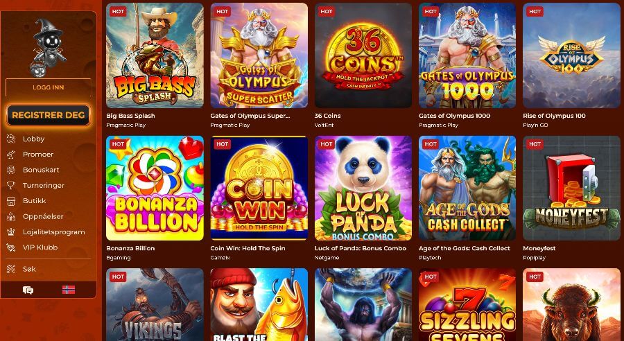 Vegazone Spilleautomater