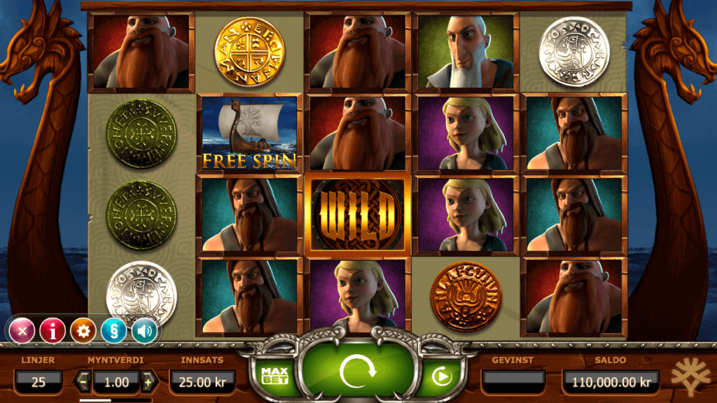 Spilleautomaten Vikings Go Wild