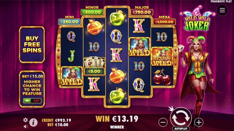 Wild Wild Joker Respin Collect